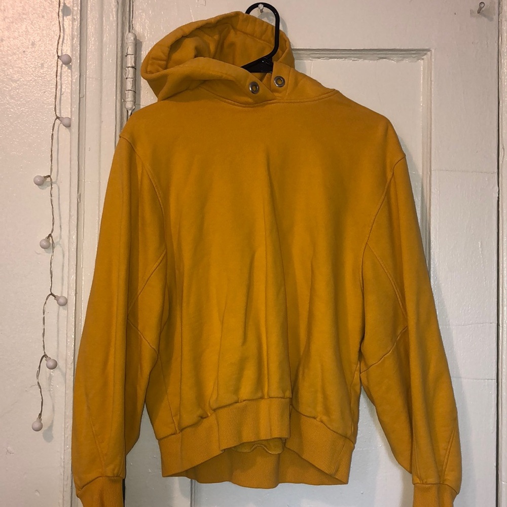Yellow Hoodie Sweatshirt